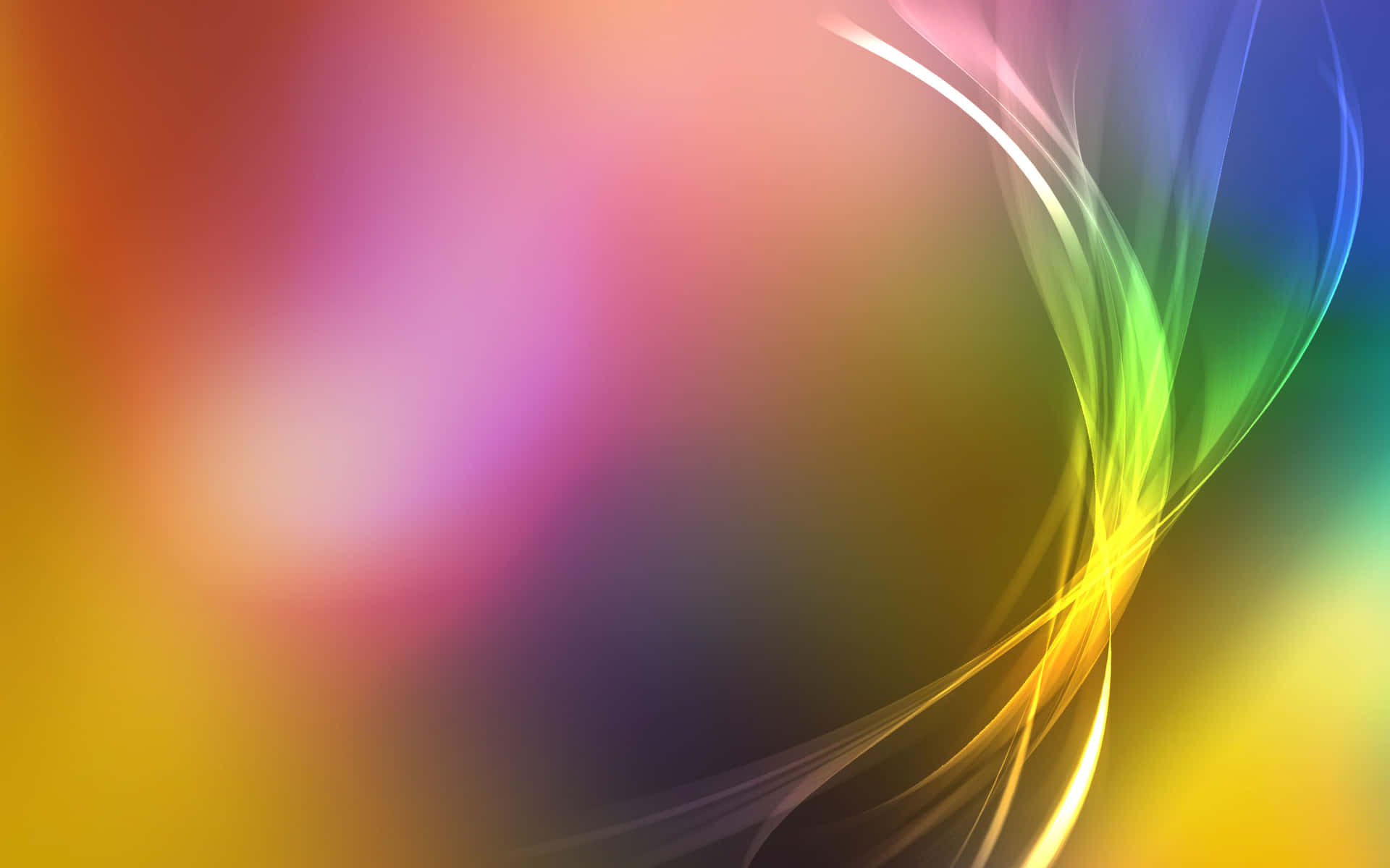 a colorful abstract background with a rainbow of colors