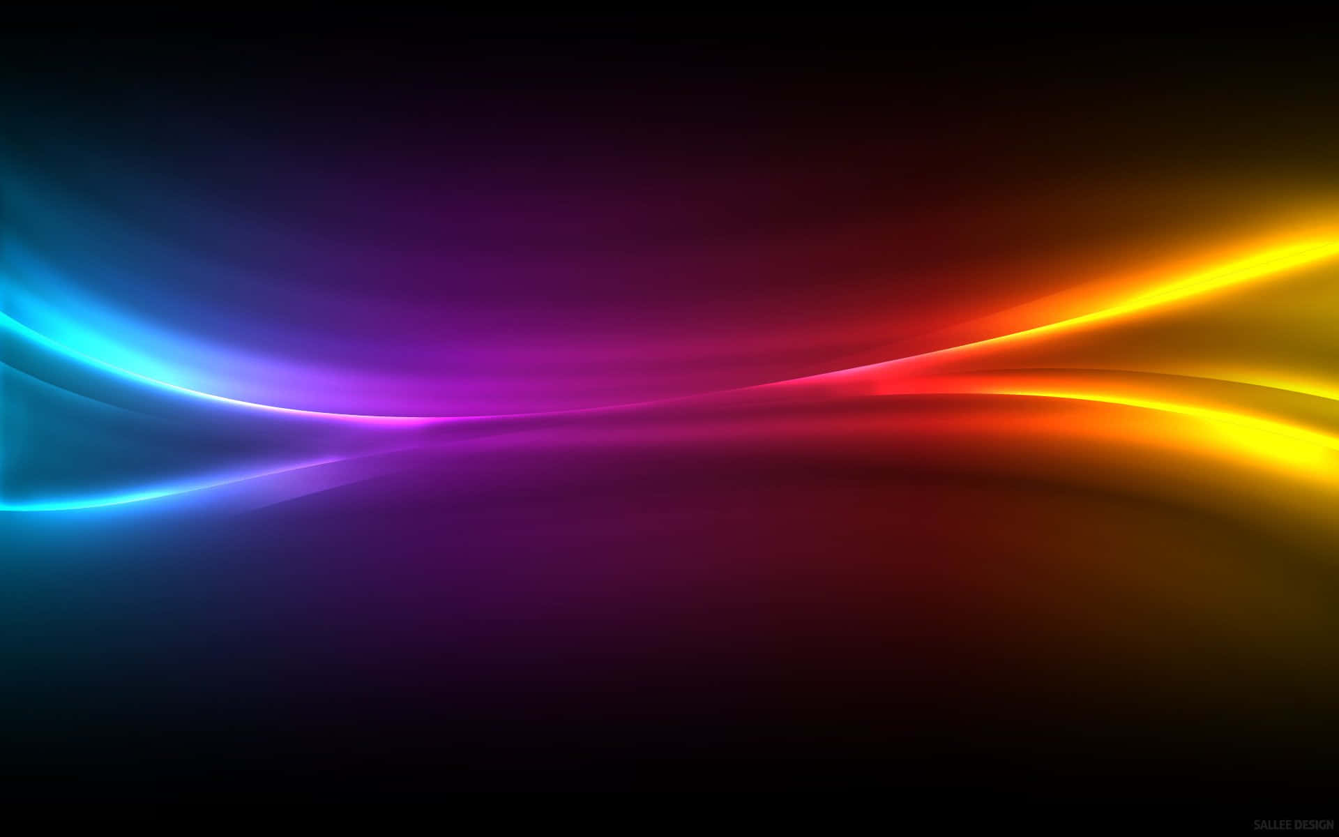 a colorful abstract background with a rainbow light