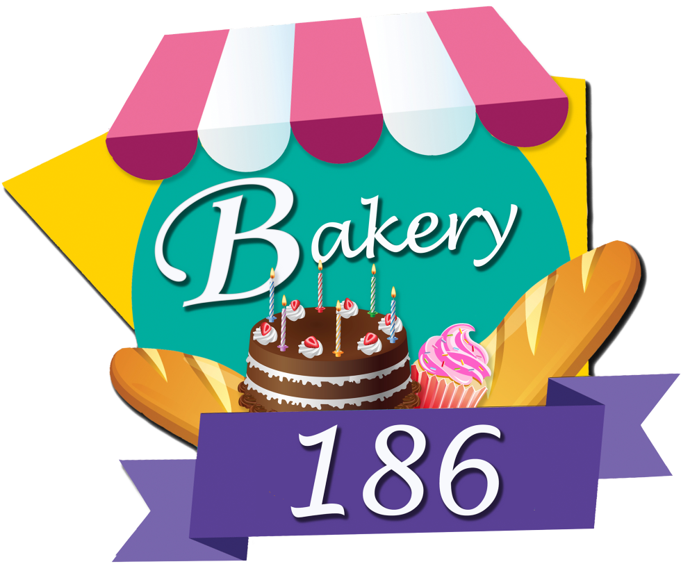 Colorful Bakery Logo Design PNG