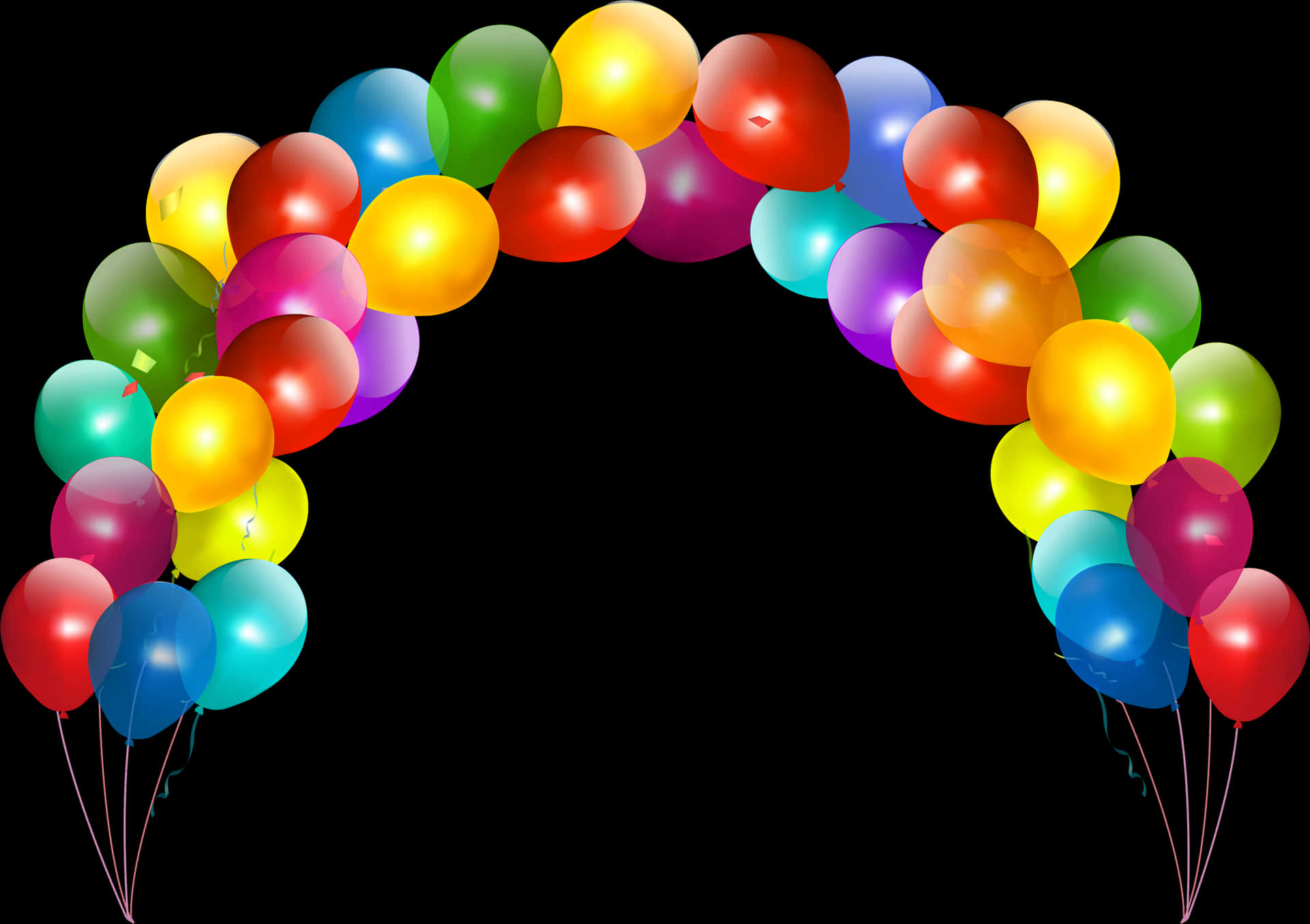Colorful Balloon Arch.jpg PNG