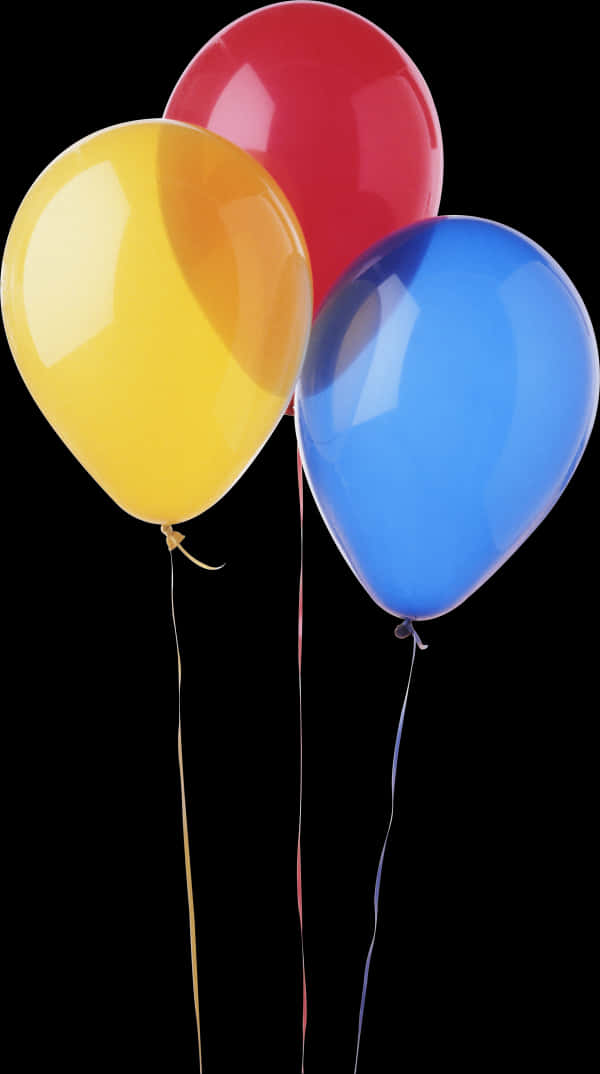 Colorful Balloons Transparent Background PNG