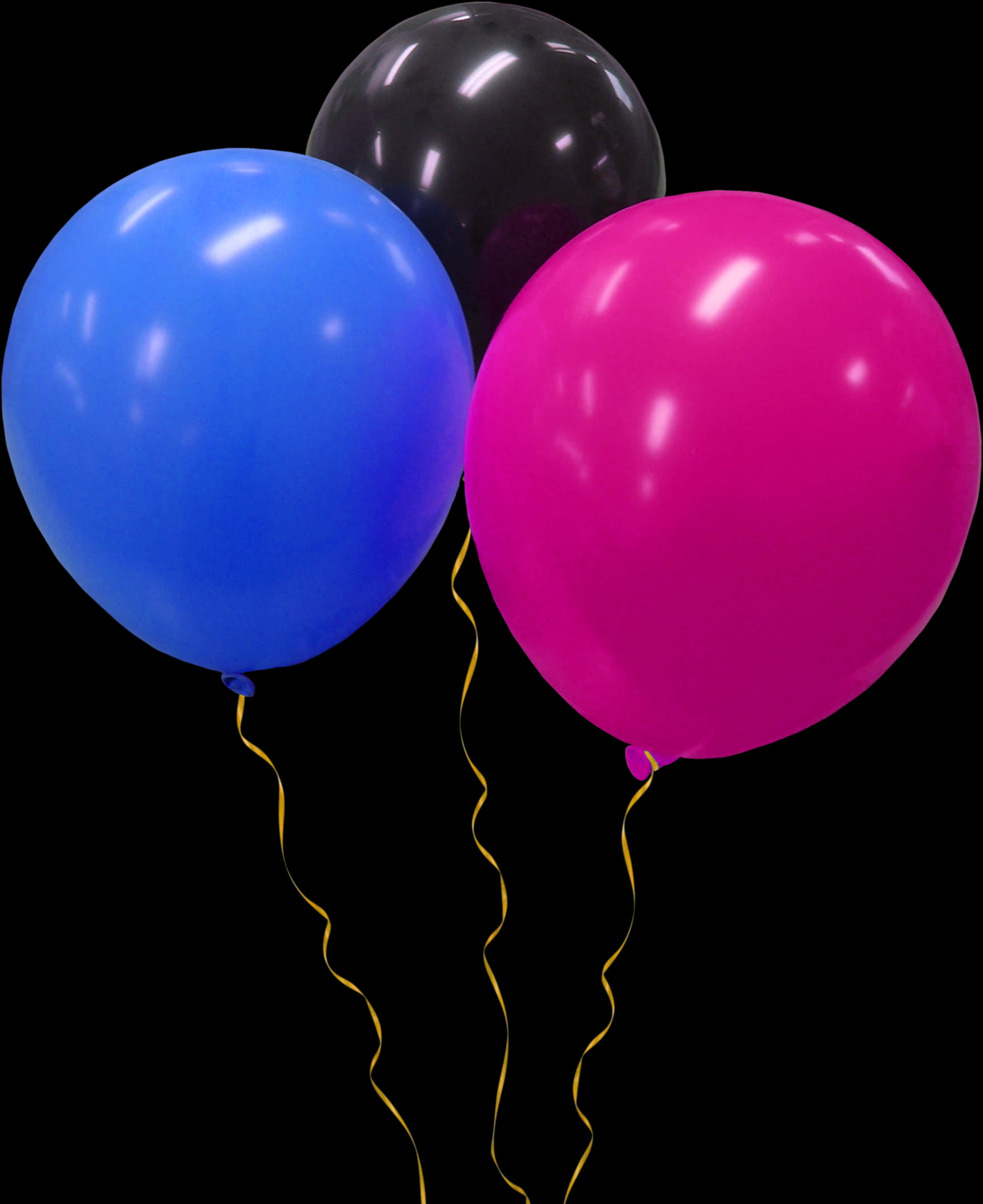 Colorful Balloons Transparent Background PNG