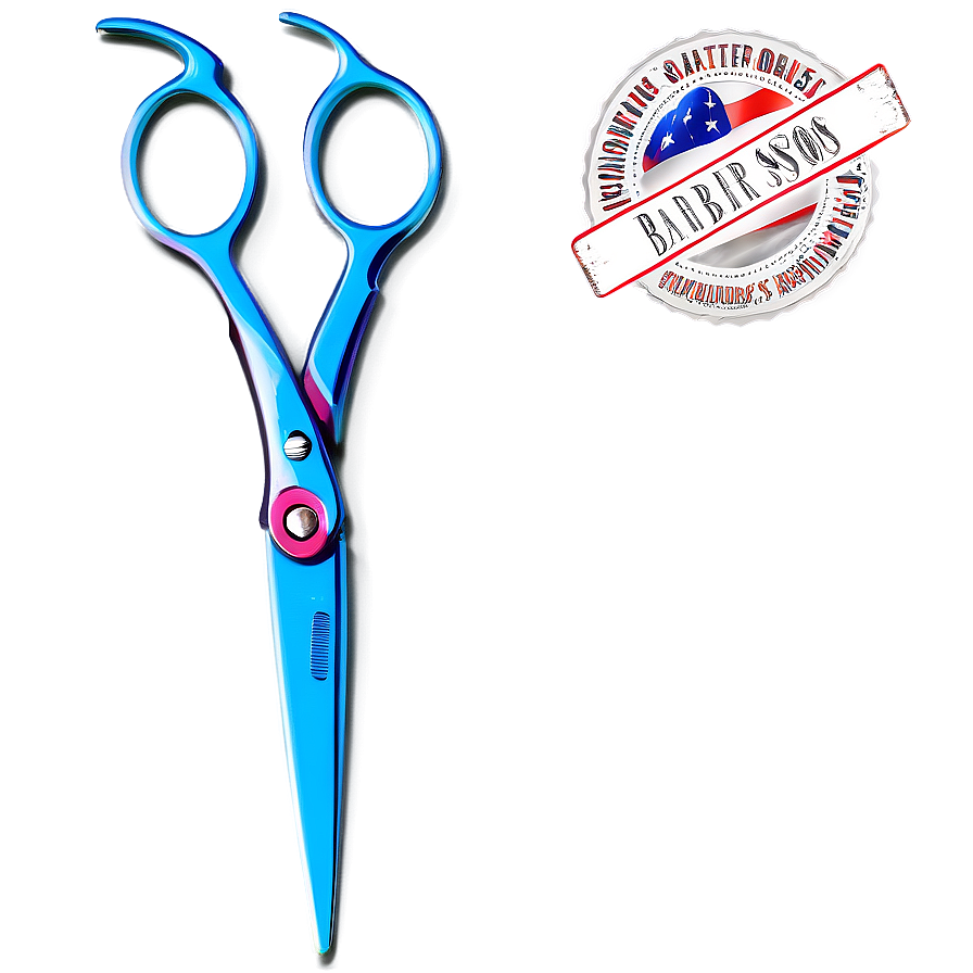 Colorful Barber Scissors Png Rqw PNG