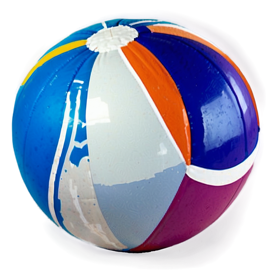 Colorful Beach Ball Png 05242024 PNG