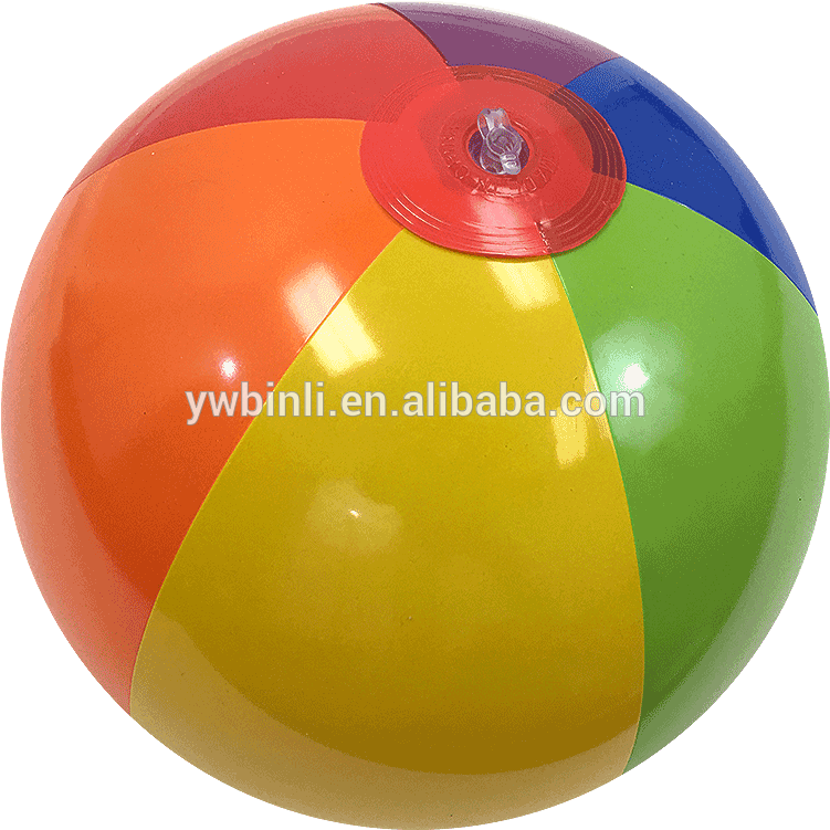 Colorful Beach Ball Product Photo PNG