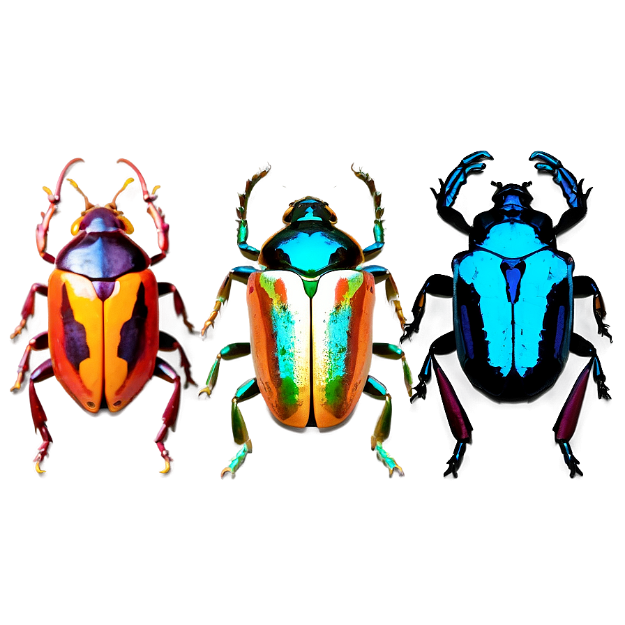 Download Colorful Beetles Png 60 | Wallpapers.com