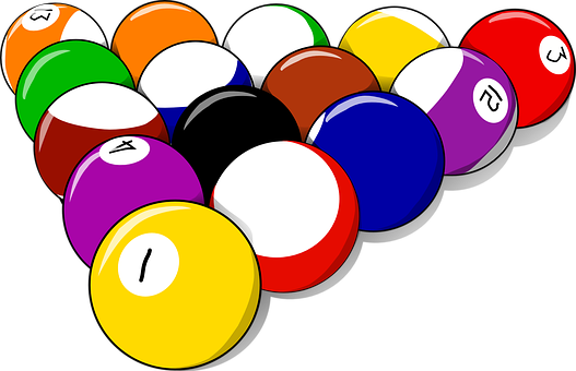 Colorful Billiard Balls Cluster.jpg PNG