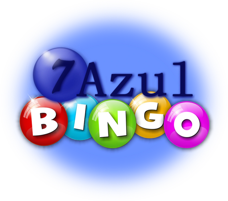 Colorful Bingo Balls Logo PNG