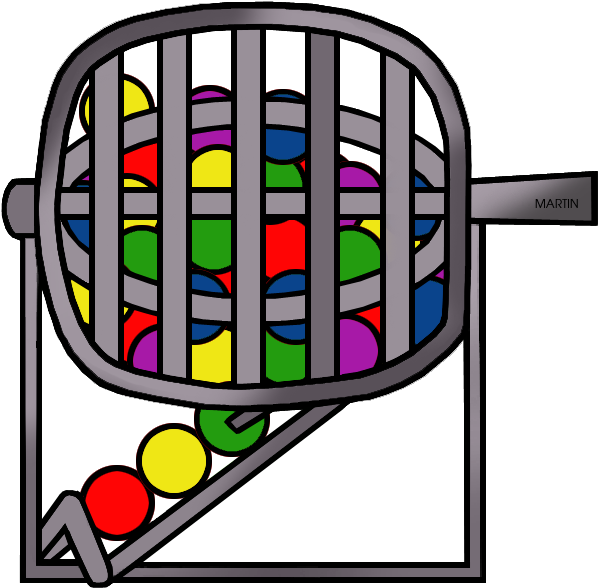 Colorful Bingo Ballsin Cage.png PNG