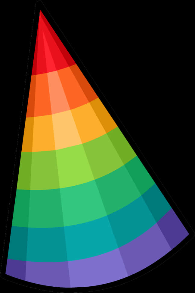 Colorful Birthday Party Hat PNG