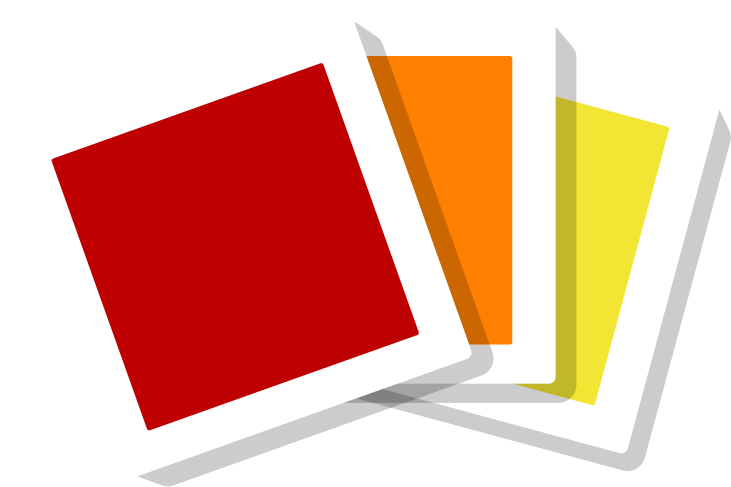 Colorful Blank Books Stacked PNG
