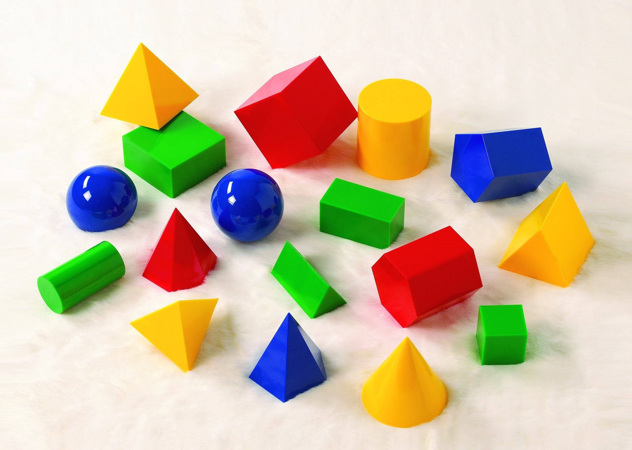Colorful Blocks Shapes 3d Android Phone Wallpaper
