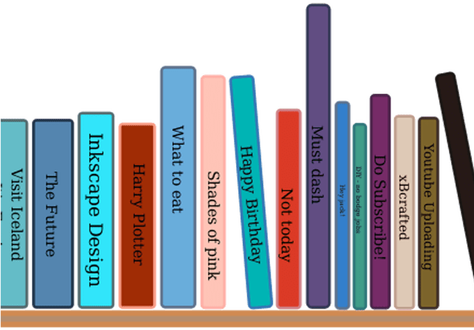 Download Colorful Book Spine Clipart | Wallpapers.com