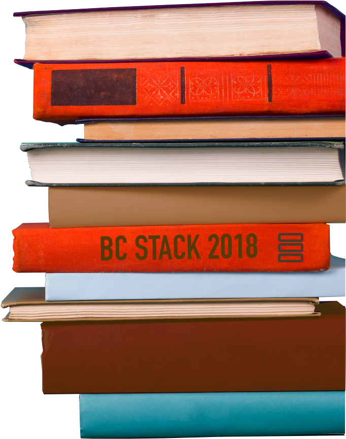 Colorful Book Stack2018 PNG