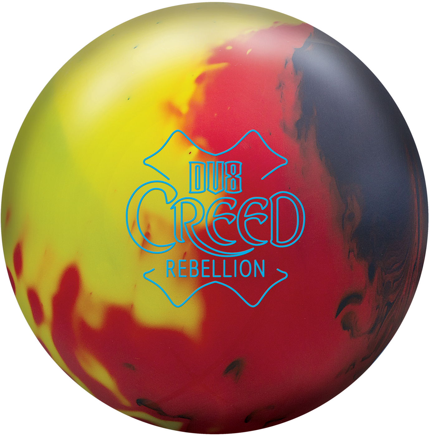 Colorful Bowling Ball Creed Rebellion PNG