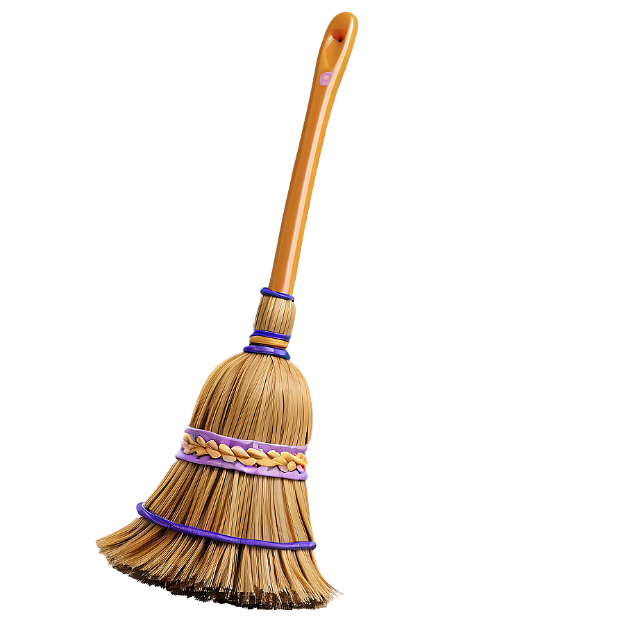 Download Colorful Broom Png Drb | Wallpapers.com