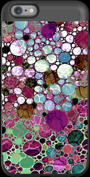 Colorful Bubble Patterni Phone Case PNG