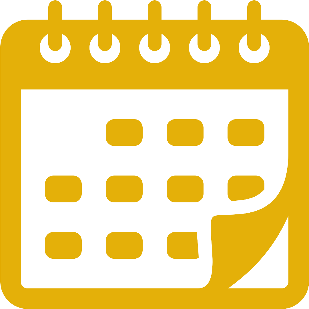 Colorful Calendar Icon PNG