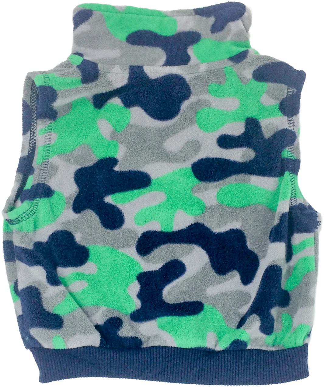 Colorful Camouflage Sweater Vest PNG