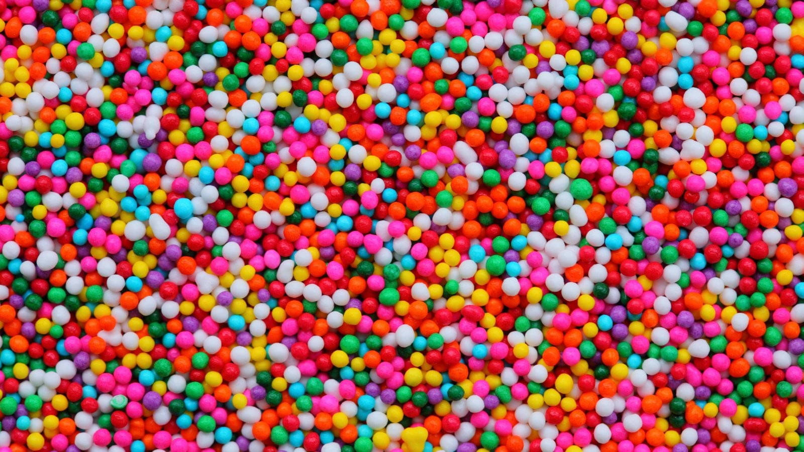 Farverige Candy Balls Wallpaper