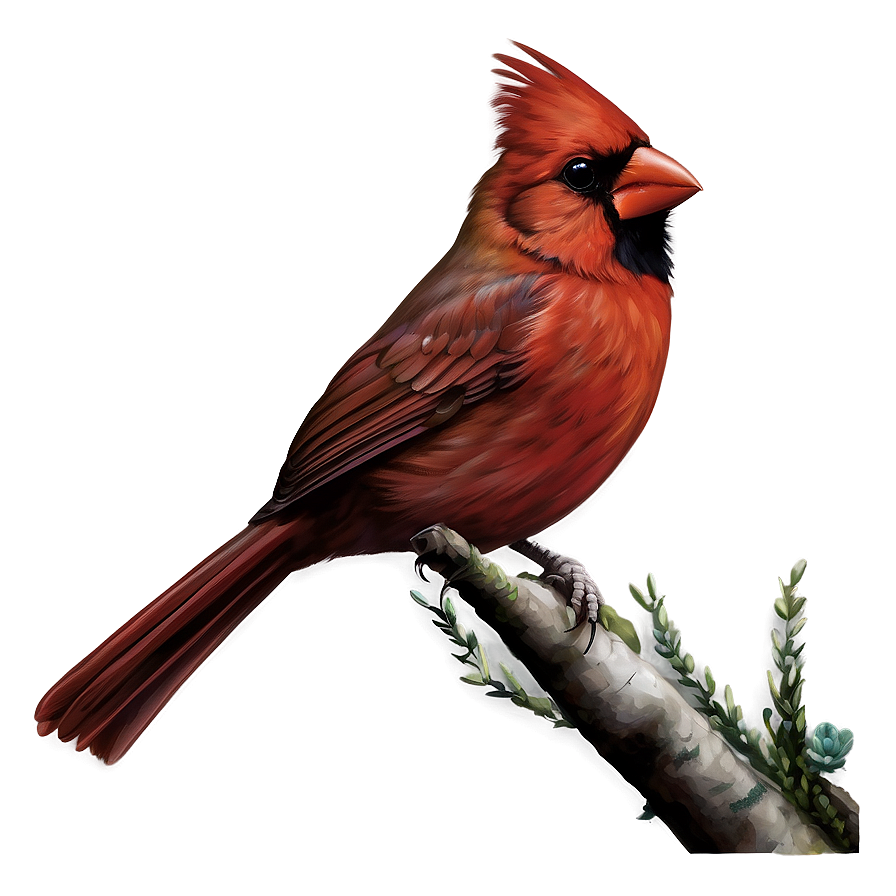 Colorful Cardinal Tattoo Design Png 06252024 PNG