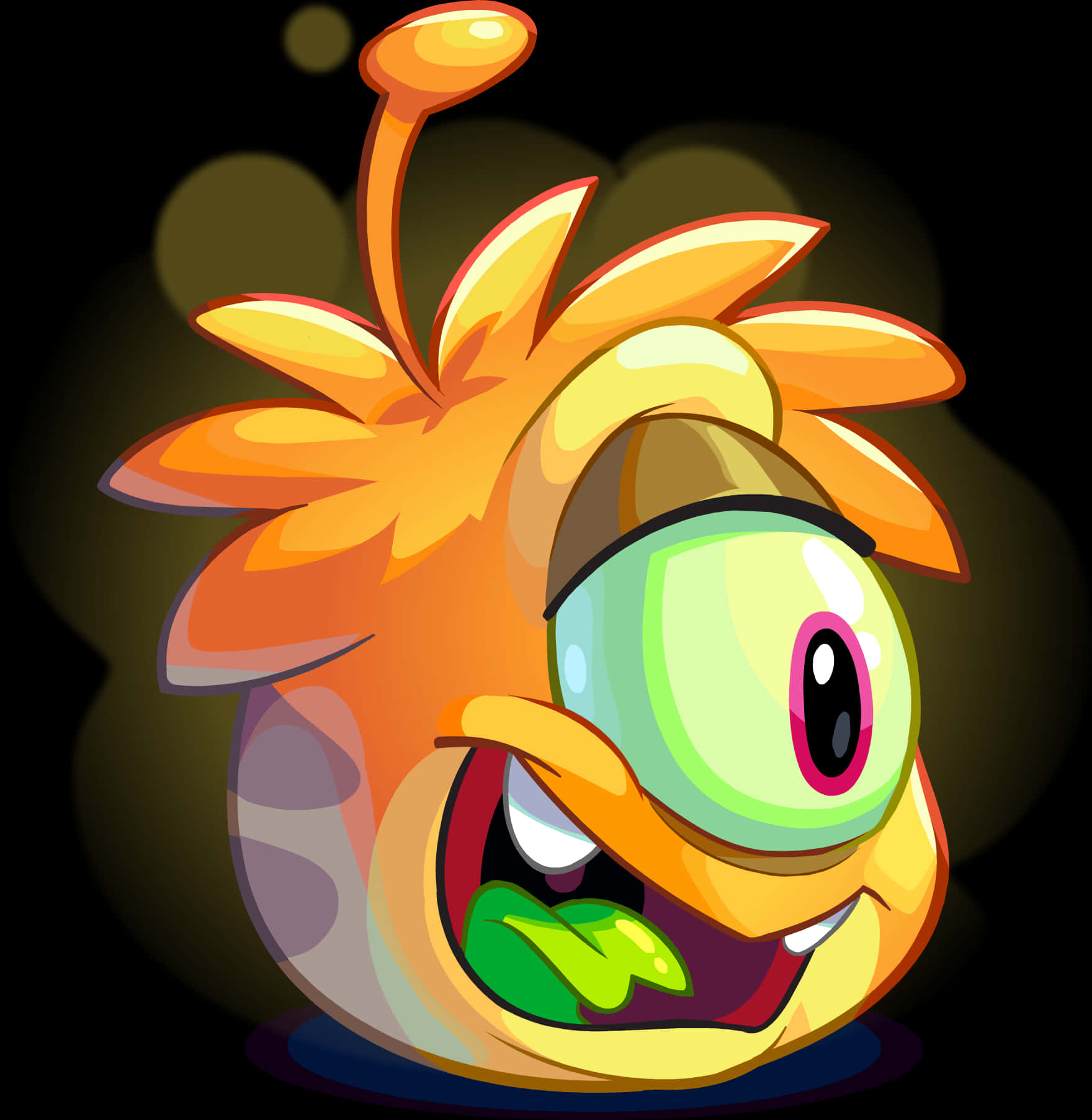 Colorful Cartoon Alien PNG