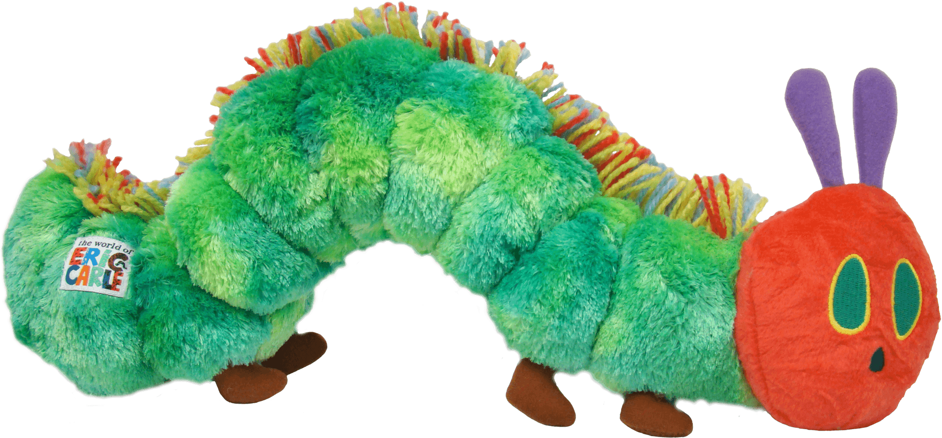 Colorful Caterpillar Plush Toy PNG