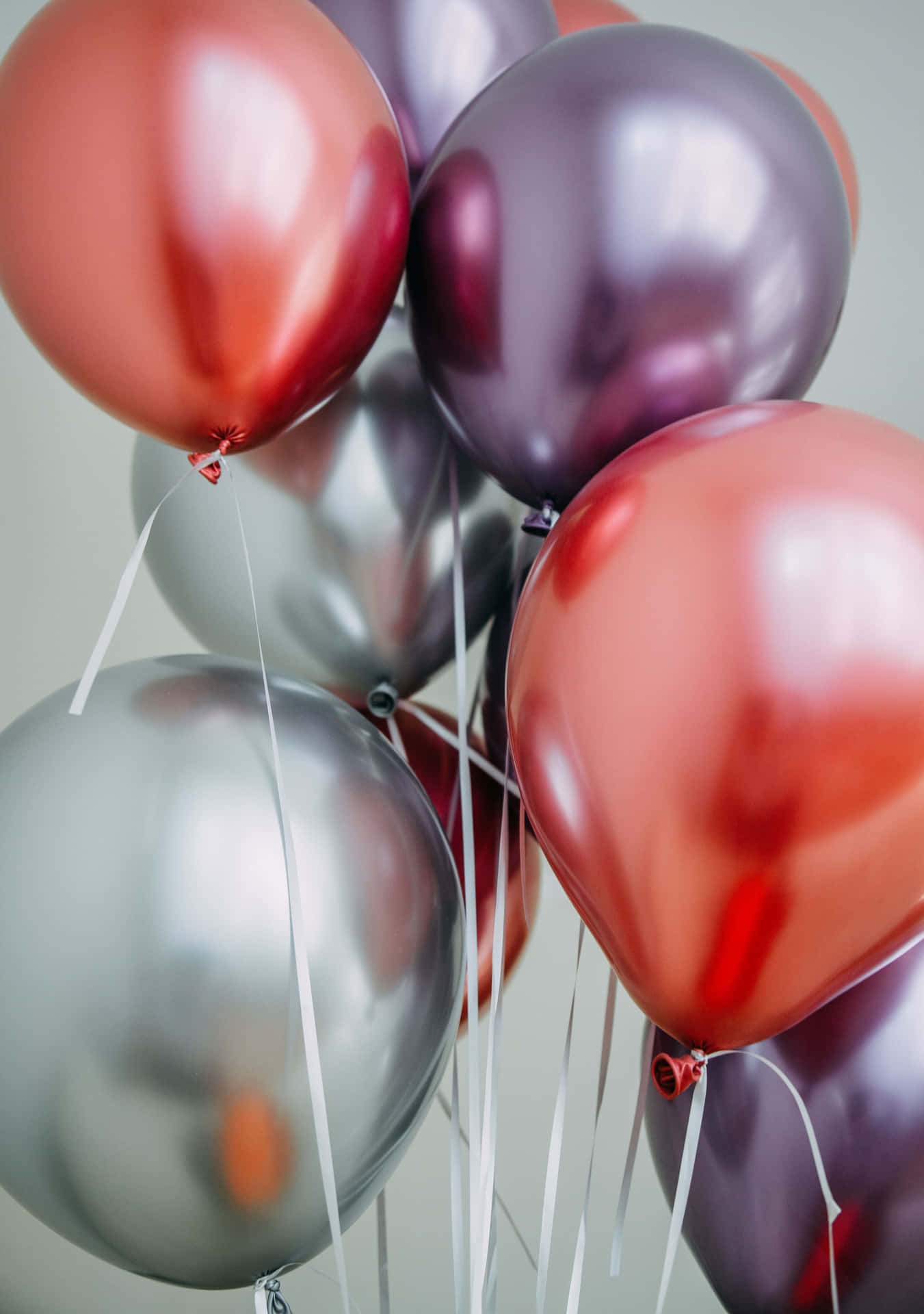 Colorful Celebration - Birthday Balloons Background