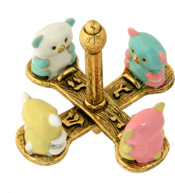 Colorful Ceramic Critters Crossroads PNG