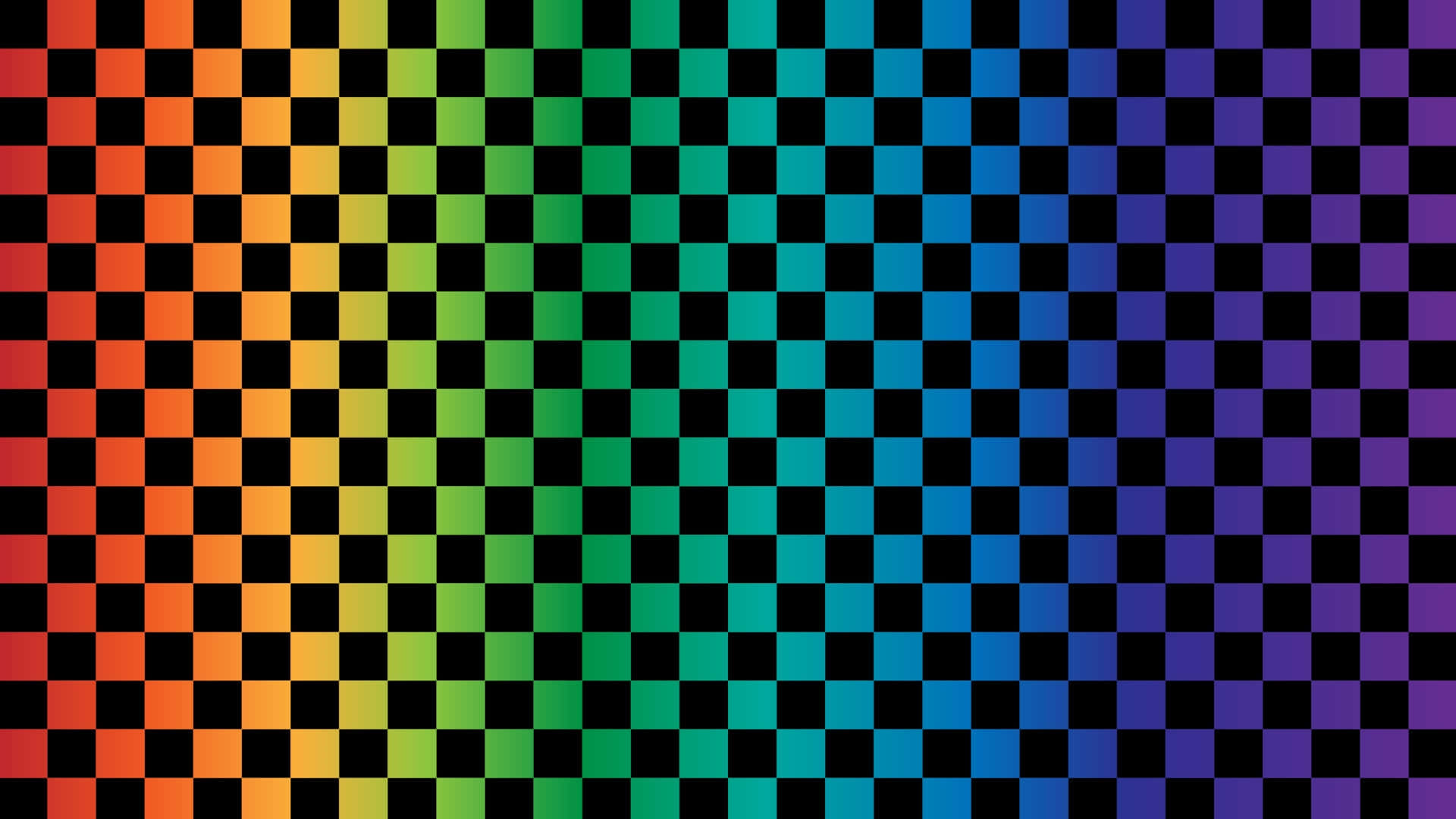 Colorful Checkered Gradient Pattern Wallpaper