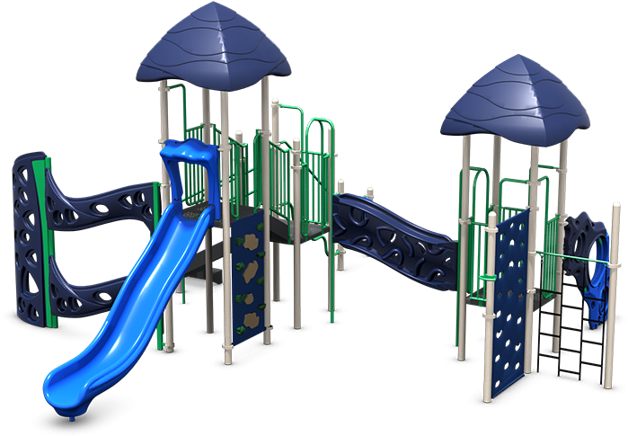 Colorful Childrens Playground Equipment PNG