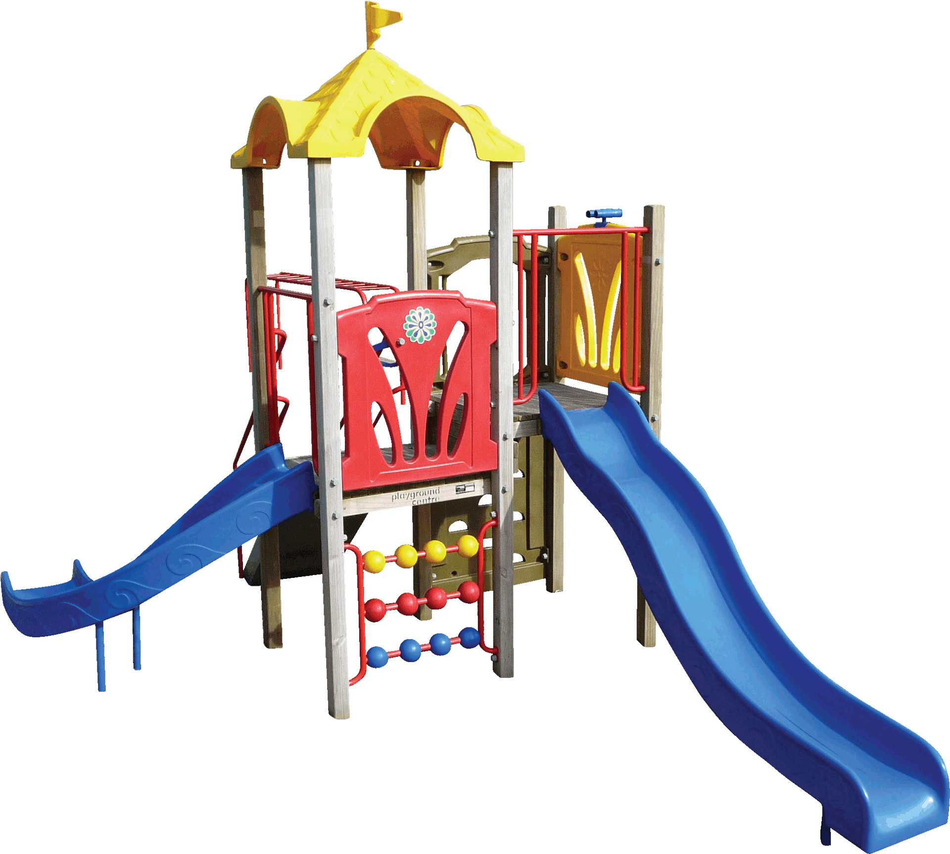 Colorful Childrens Playground Equipment PNG