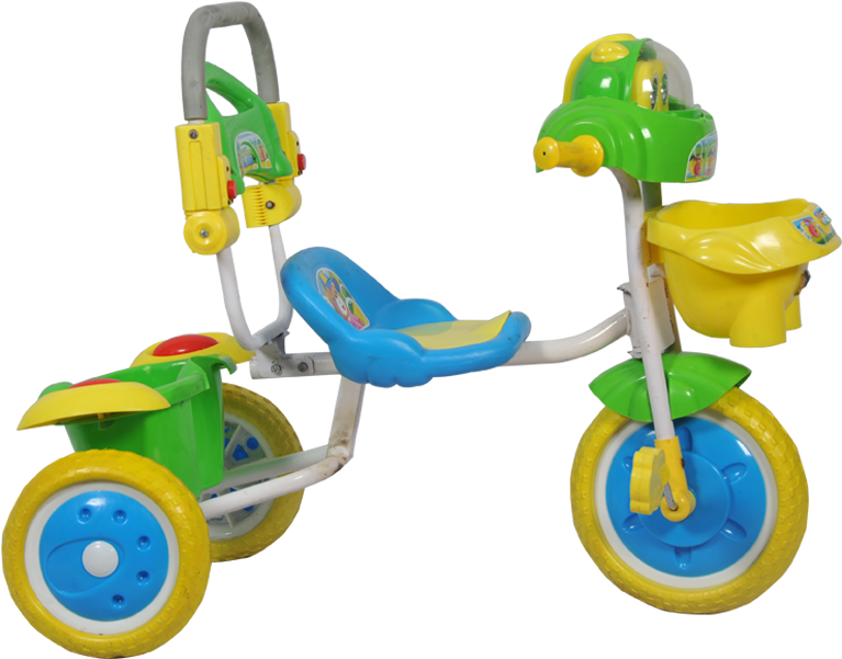 Colorful Childrens Tricycle PNG