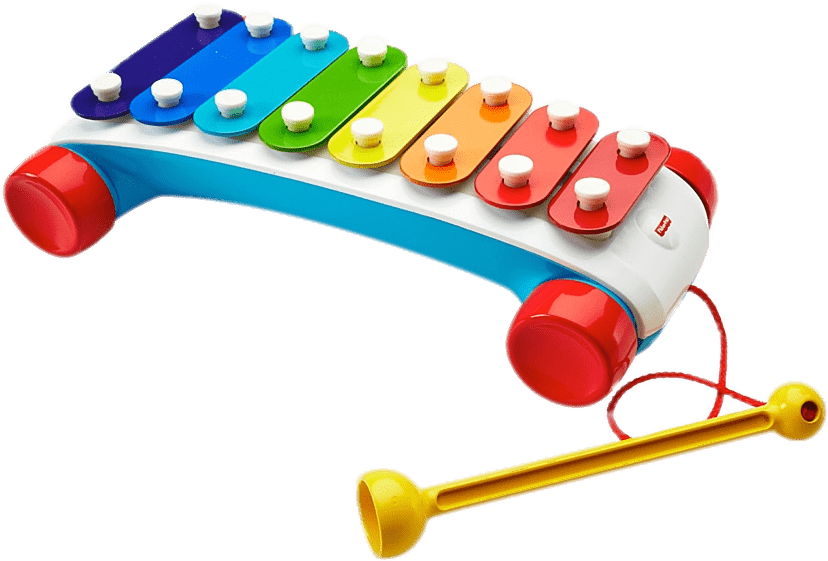 Colorful Childrens Xylophone Toy PNG