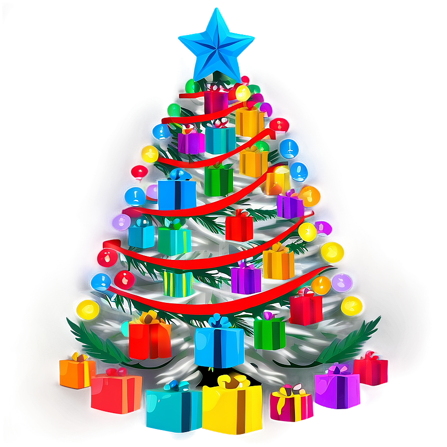 Colorful Christmas Tree Transparent Png 52 PNG