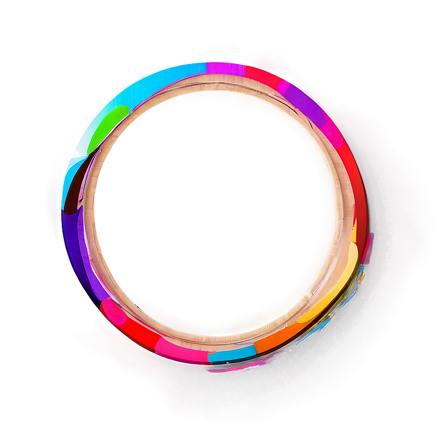 Colorful Circle Art Png 04302024 PNG
