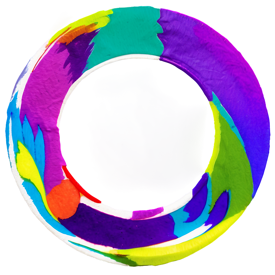 Colorful Circle Art Png 04302024 PNG