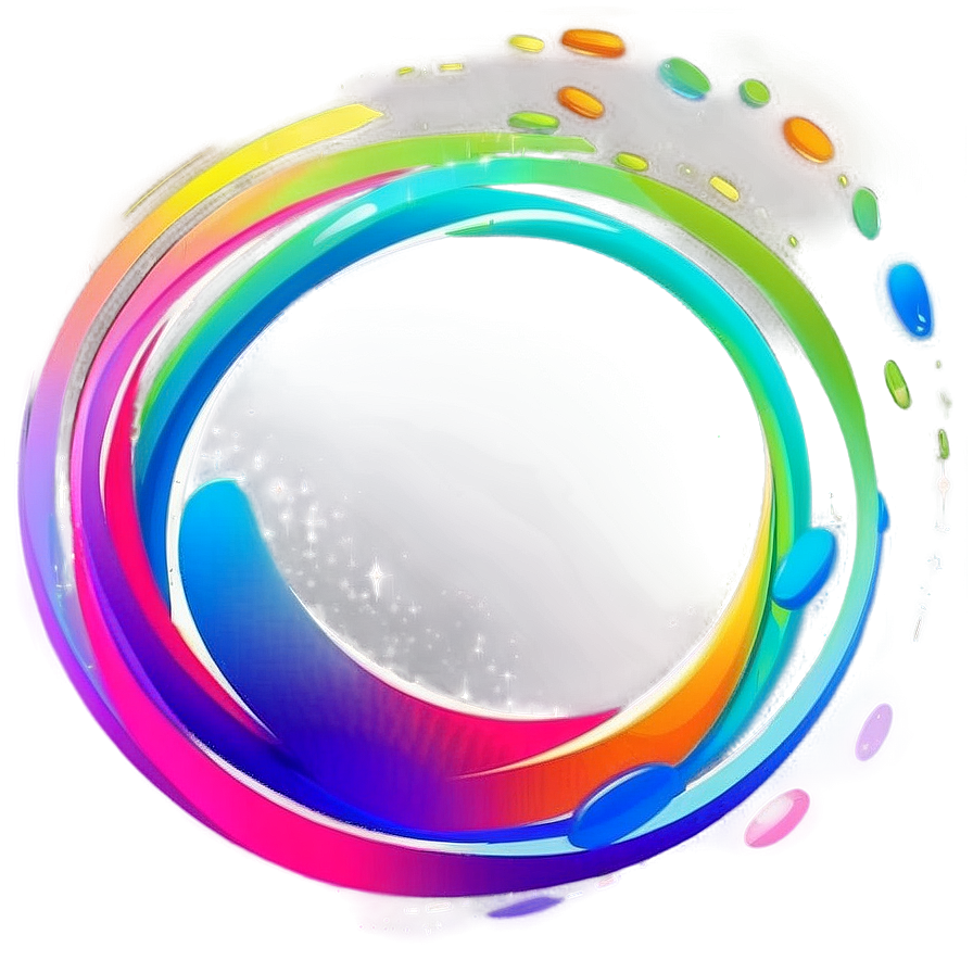 Colorful Circle Illustration Png Afj38 PNG