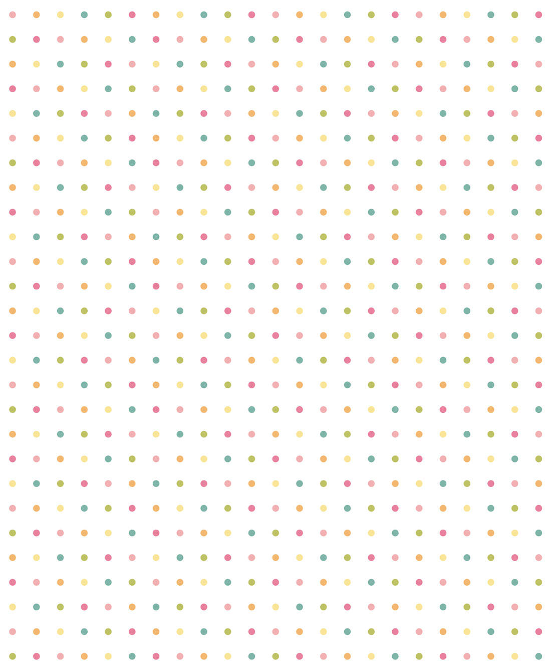 Colorful Close Knit Polka Dot Wallpaper