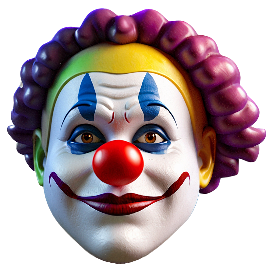 Download Colorful Clown Emoji Png Rsj76 | Wallpapers.com