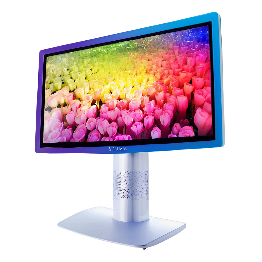 Colorful Computer Monitor Png Jut57 PNG