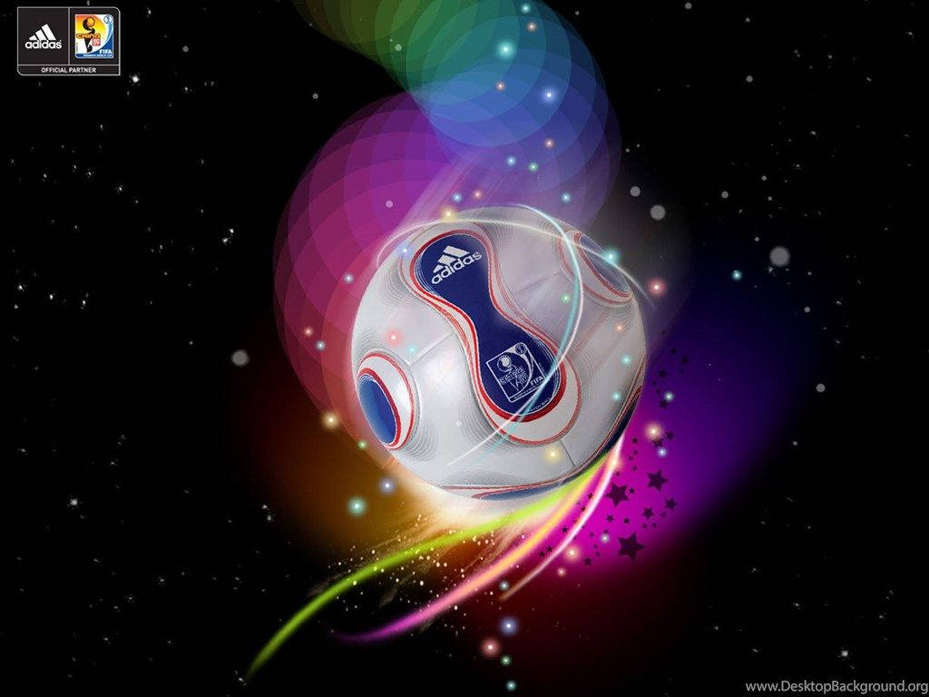 Colorful Cool Soccer Wallpaper