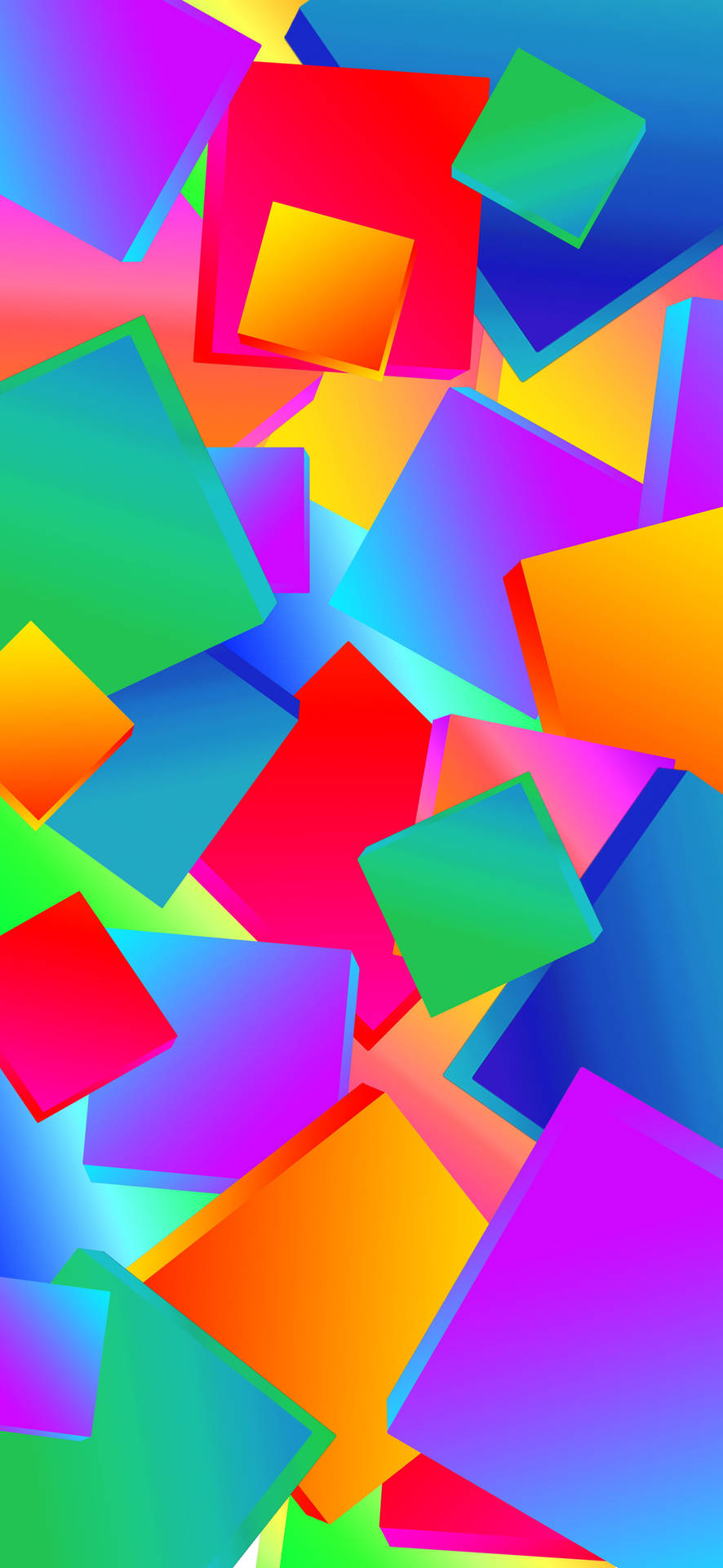 Colorful Cubes On Samsung Full Hd Wallpaper
