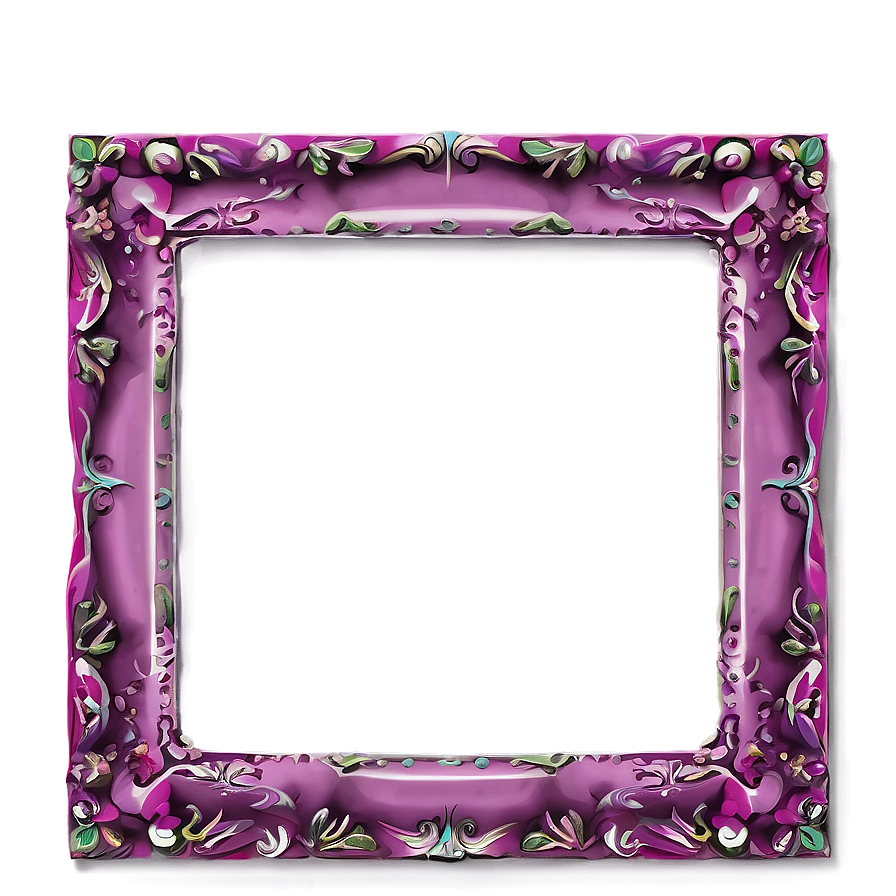 Colorful Cute Frame Png Csa PNG