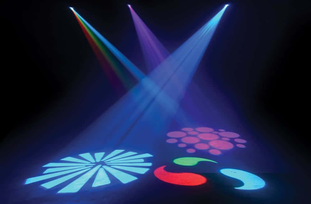 Colorful D J Lighting Effects Wallpaper