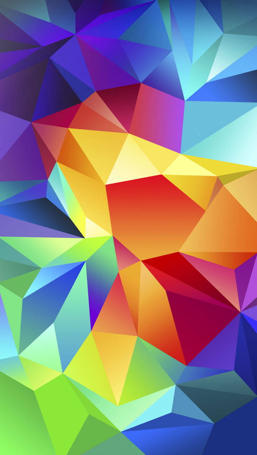 Colorful Diamond Cool Lock Screen Wallpaper