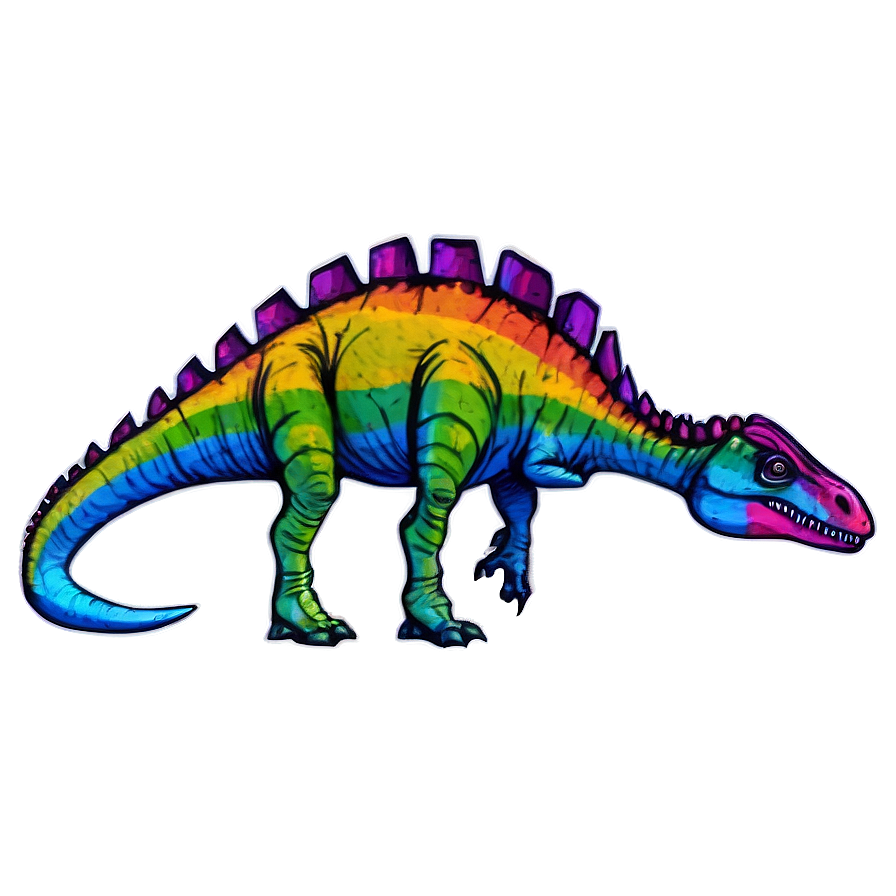 Download Colorful Dinosaur Png 05032024 | Wallpapers.com