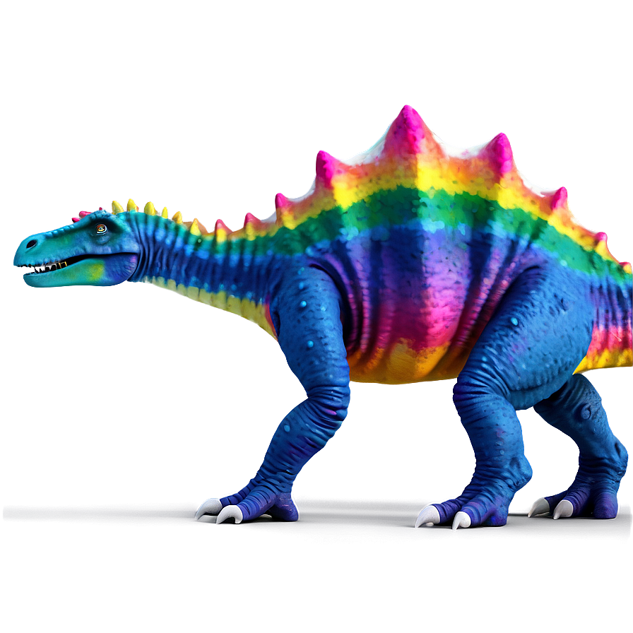 Colorful Dinosaur Png Qar38 PNG