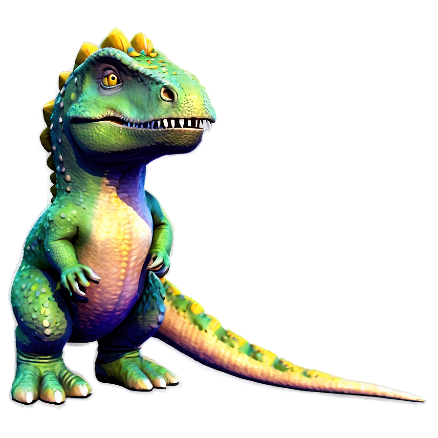 Download Colorful Dinosaur Png Shj | Wallpapers.com