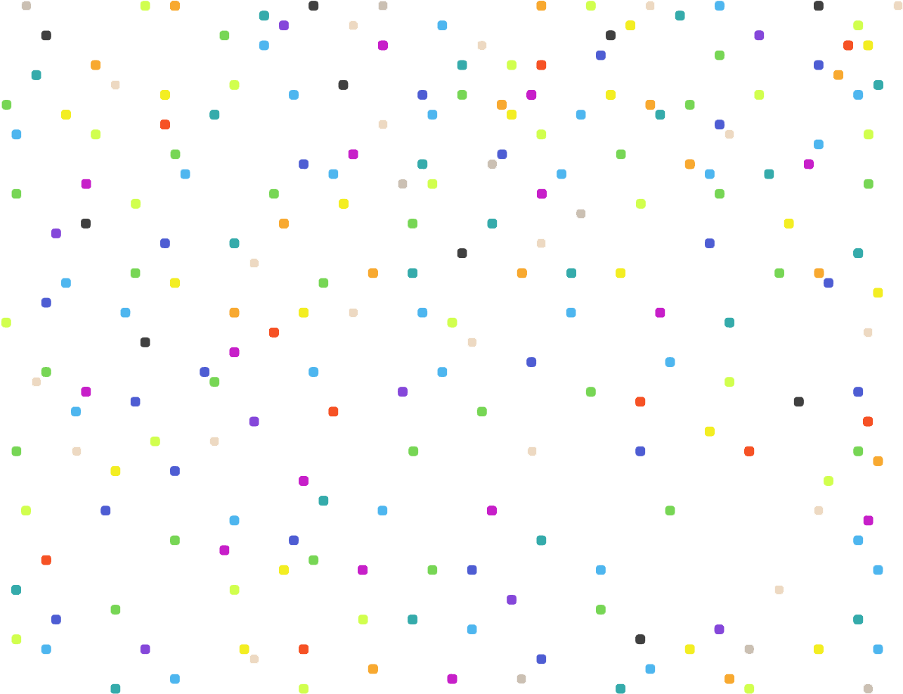 Colorful Dots Pattern PNG